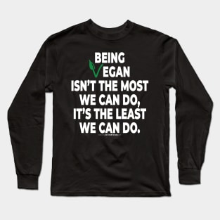 Vegan Activist Graphics #takingblindfoldsoff 9 Long Sleeve T-Shirt